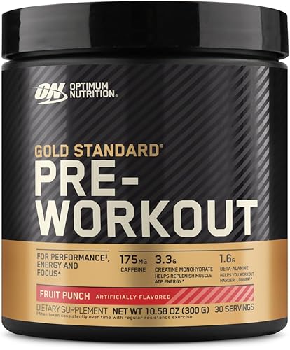 Suplemento Dorado Estándar para antes del entrenamiento Optimum Nutrition para 30 porciones 106 onzas 2730505 1 1 Suplemento Dorado Estándar para antes del entrenamiento Optimum Nutrition para 30 porciones 106 onzas 2730505 1 1