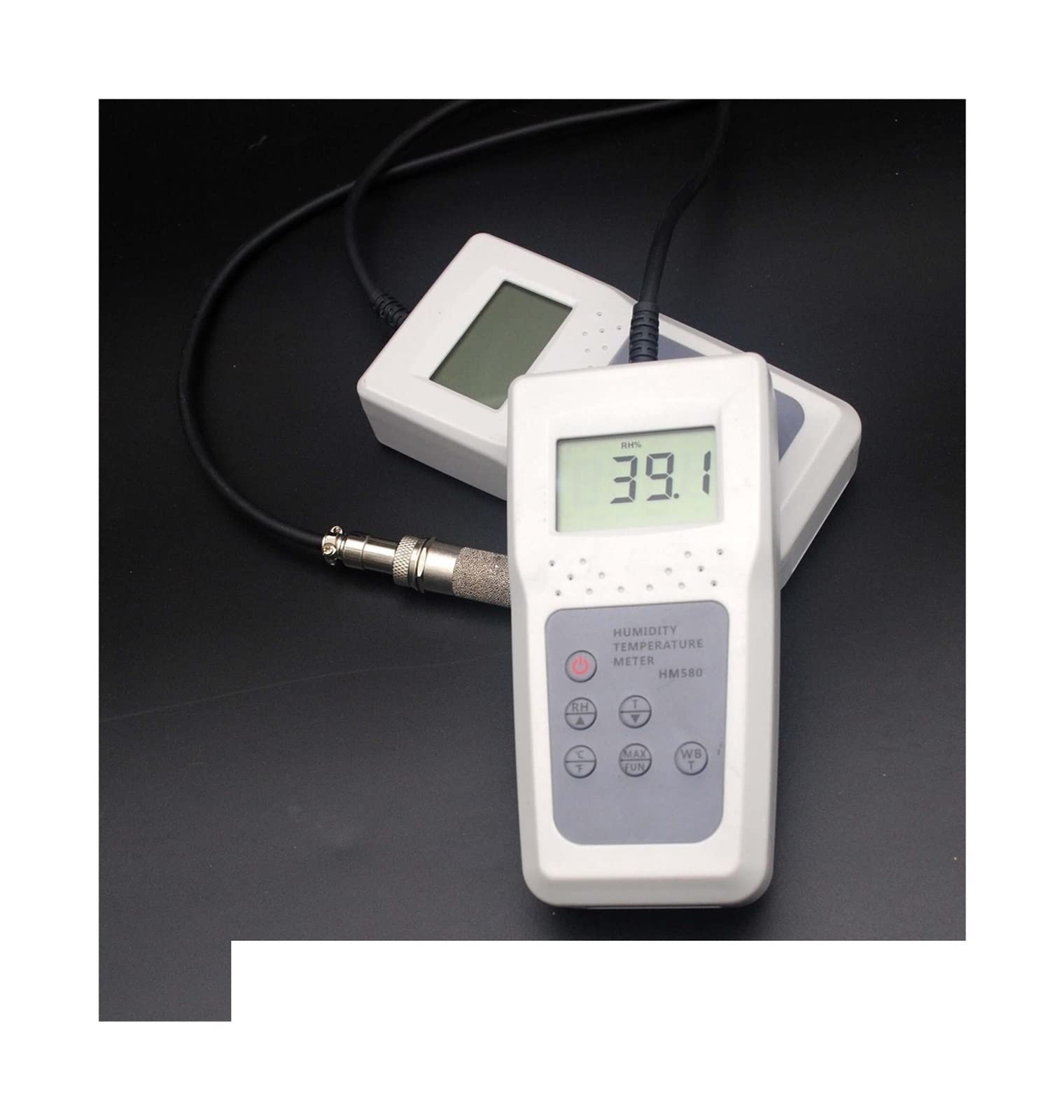 Humidimètre pour sol Split Température numérique et mètre d'humidité Température électronique et humidité Instrument de laboratoire de laboratoire de laboratoire Humidité Humidité Enregistreur HM580 p