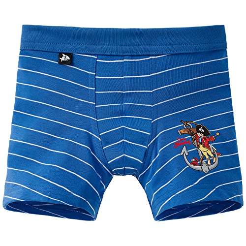 Preisvergleich Produktbild Schiesser Jungen Boxershorts Shorts, (blau 800), 128