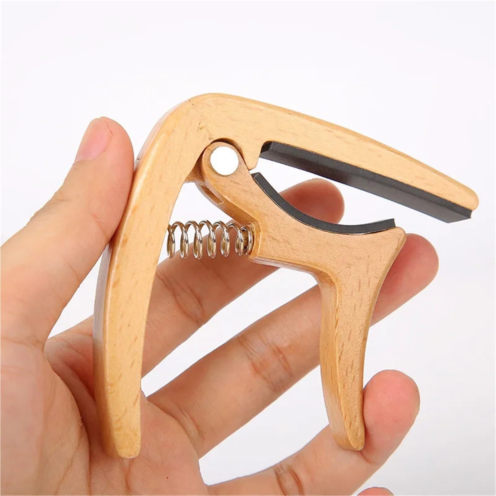Capotasto for chitarra in legno massello, accordatore for folk, morsetto professionale, capotasto con grilletto a chiave Capotasto Chitarra Acustica