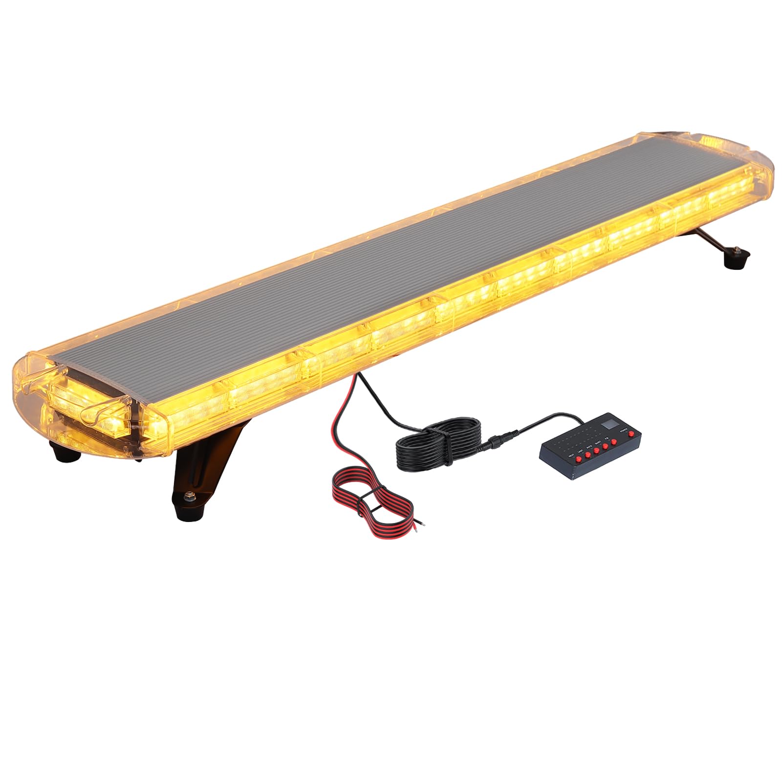 Joyzan Luce Di Segnalazione Solare LED Gialla – Lampada Stroboscopica Impermeabile IP65 Per Emergenza Traffico - 5