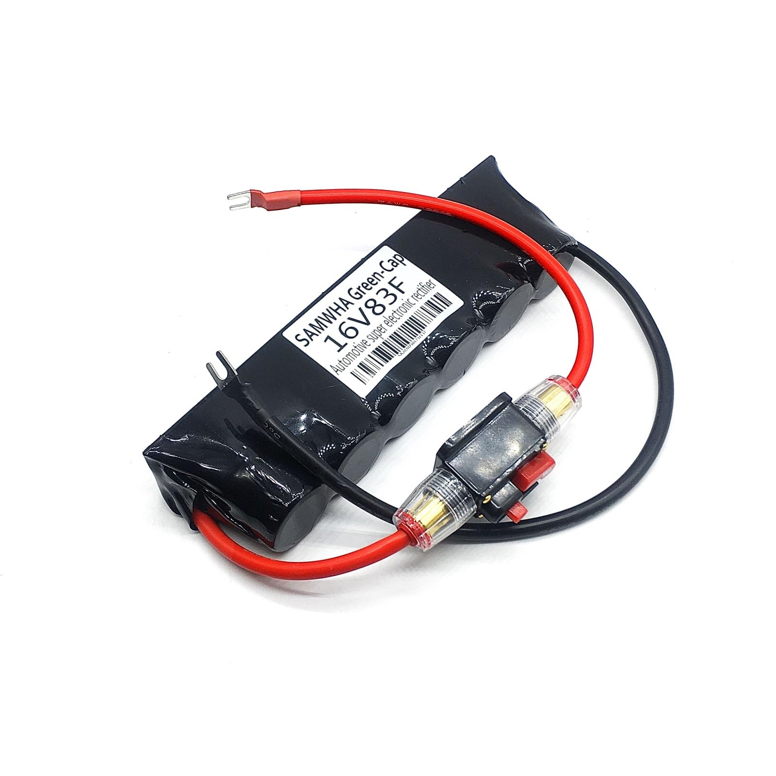 Green-Cap 16V83F supercondensador rectificador electrónico automotriz carcasa termorretráctil condensador de arranque de coche de alta corriente