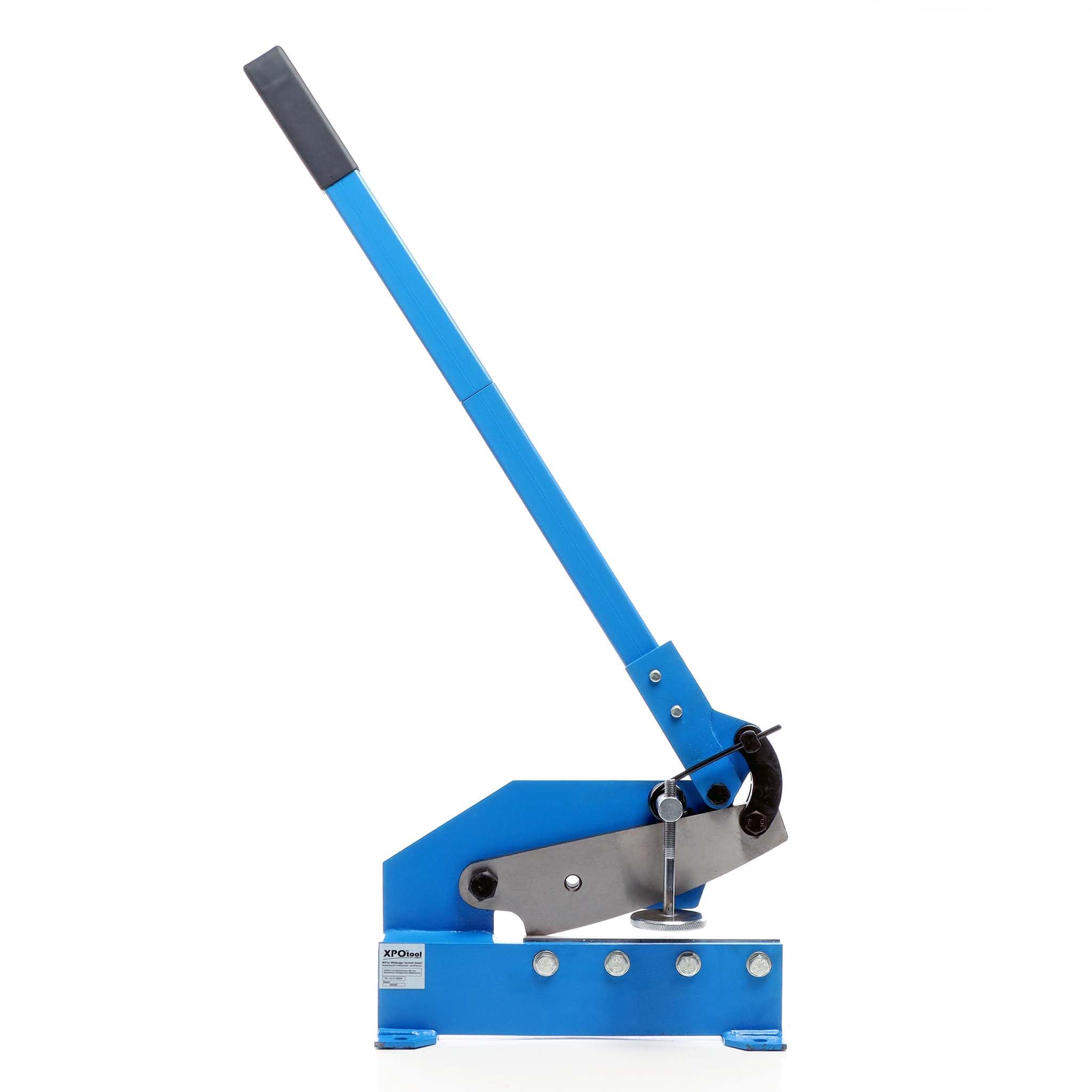 XPOtool Cizalla de palanca manual cuchilla de 250 mm para chapas de 6 mm metal cortadora herramienta