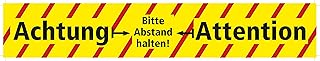 Brüder Mannesmann M40280 - Tiras para suelo (distancia de 43 x 7 cm, 4 unidades), color azul