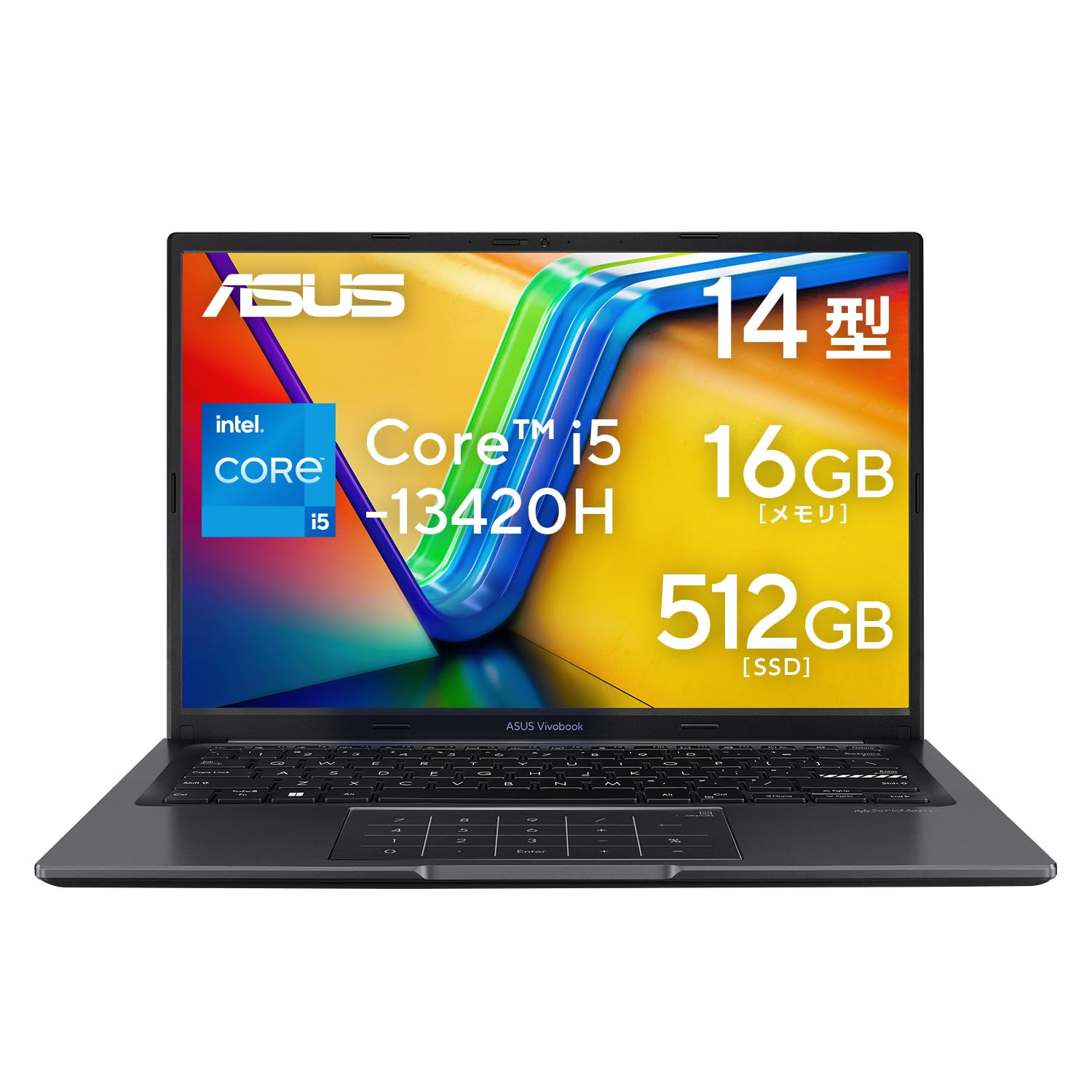 ASUS VivoBook 14インチ ノートPC ブラック Amazon.co.jp: 【Amazon.co.jp限定】 ASUS ノートパソコン