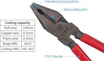 Latizen Alicate combinado de alta alavancagem de 23 cm D90 Latizen Alicate combinado de alta alavancagem de 23 cm D90