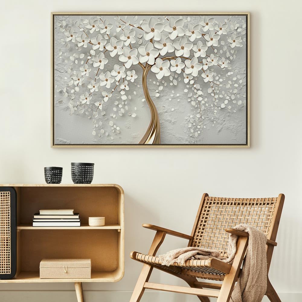 murando - Panneau Acoustique Mural, Tableau Décoration Nature Art 3D 120x80