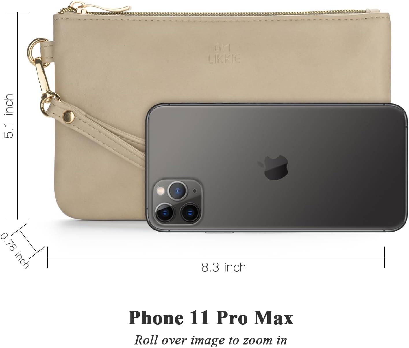 GM LIKKIE Wristlet Purse for Women, Evening Clutch Purse with strap for Party and Prom, Beach Bag for Summer - Image 6