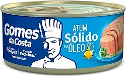 Atum Sólido Em Óleo Gomes Da Costa 170g