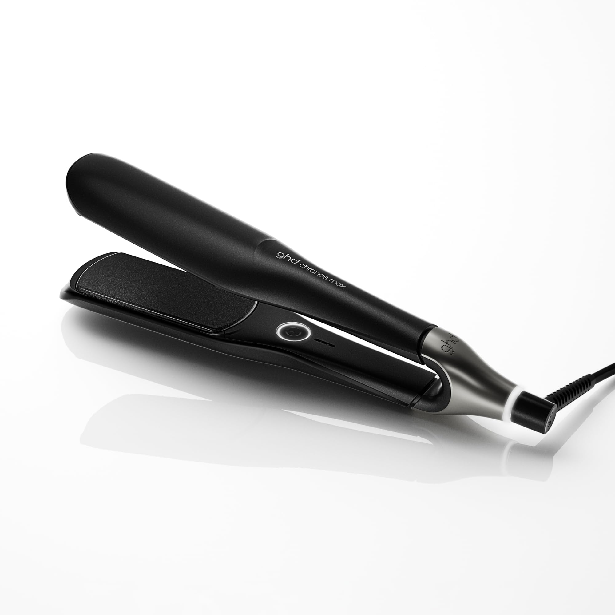 Photo 1 of ghd Chronos Styler - 2” Smart Flat Iron Hair Straightener with HD Motion-Responsive Technology, Faster Styling, 24-Hour Results, More Shine, Less Frizz, and No Extreme Heat Damage - Black