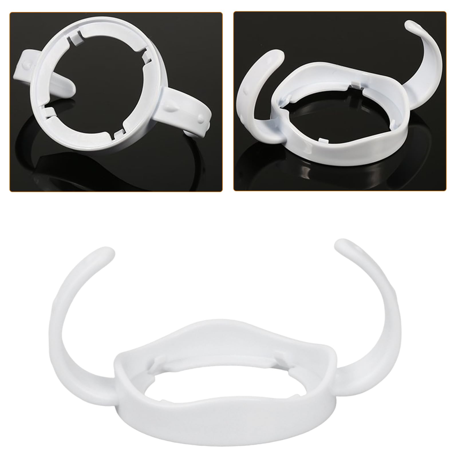 5 Pezzi Maniglie Biberon per philips avent, Impugnatura per Biberon in Plastica Standard Presa Facile, Maniglia Accessori per Biberon Collo Largo Bambini Manici di Biberon