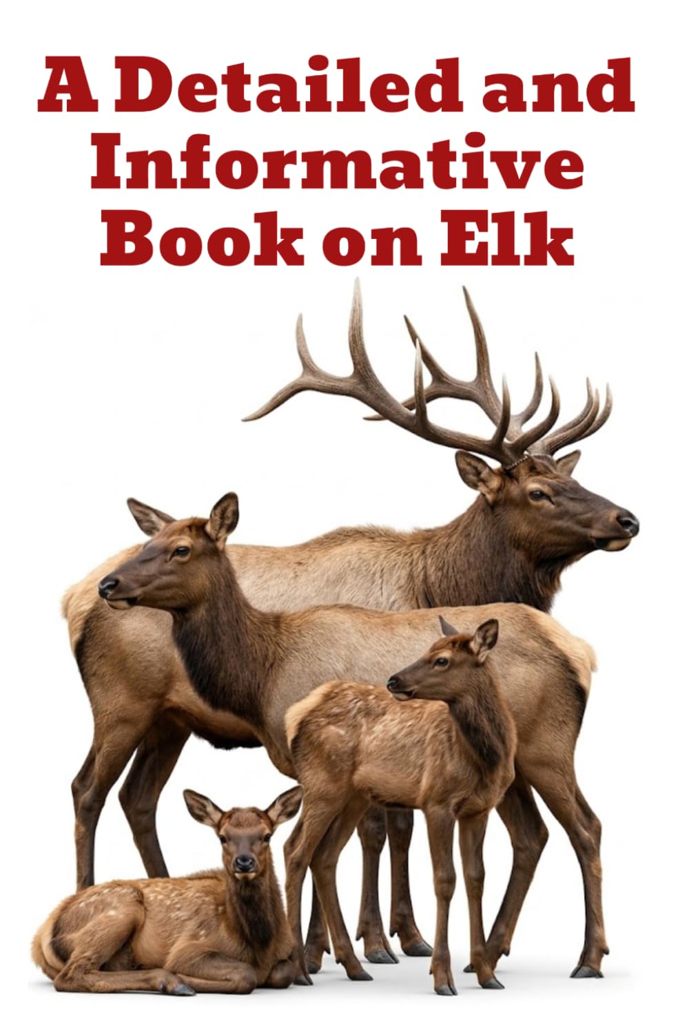 A Detailed and Informative Book on Elk (The Detailed Deer Family Book Series)