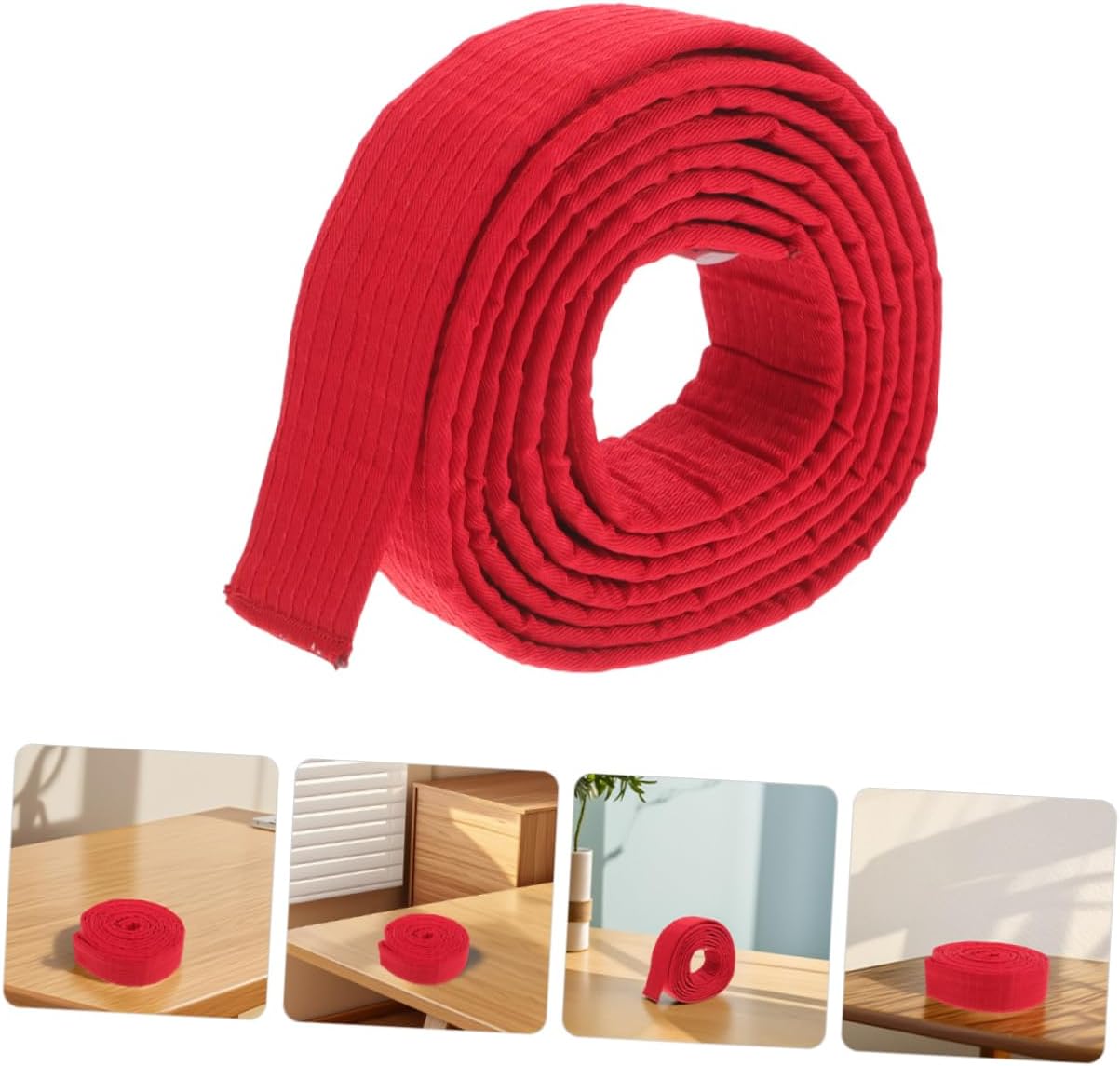 1 Pair Taekwondo Belt Karate for Adults Taekwondo Practice Judo Practice Sessions Belt for Learning Karate Practice ' Karate Belt Martial Arts Training Adults' Belt Cotton Red