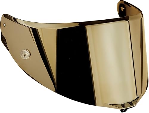 AGV Escudo resistente a los arañazos PistaCorsa con postes de desgarro (oro iridio)