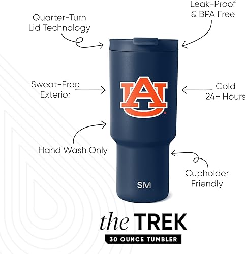 Miniatura 82 de Simple Modern Vaso con licencia oficial de 30 onzas con tapa abatible y pajitas, vaso aislado de acero inoxidable, regalos para hombres, colección