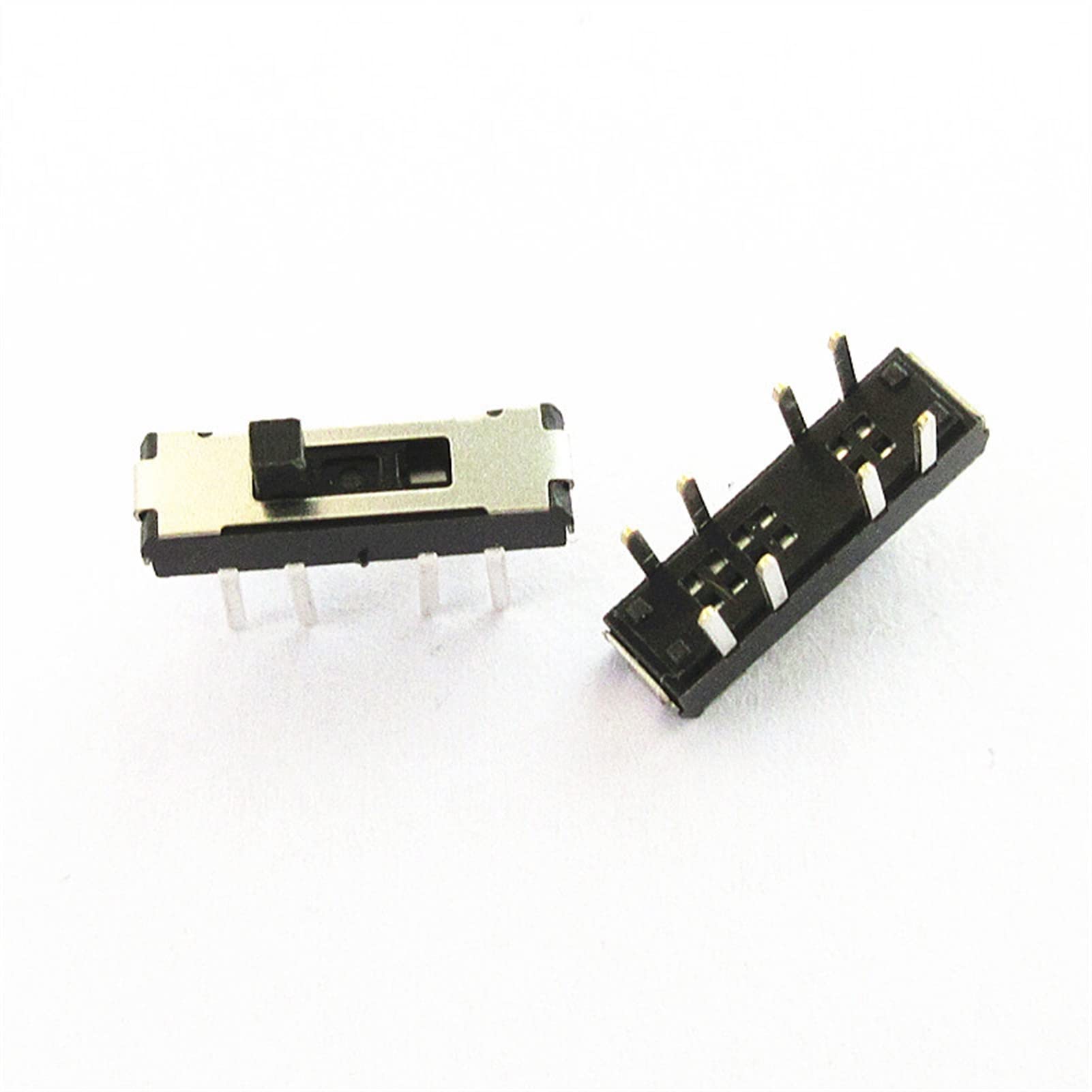 JFQOWCMP Micro Switch 20Pcs Toggle Switch 8 Pins 3 Files MSS23D18 Vertical Dip 2P3T Micro Switch
