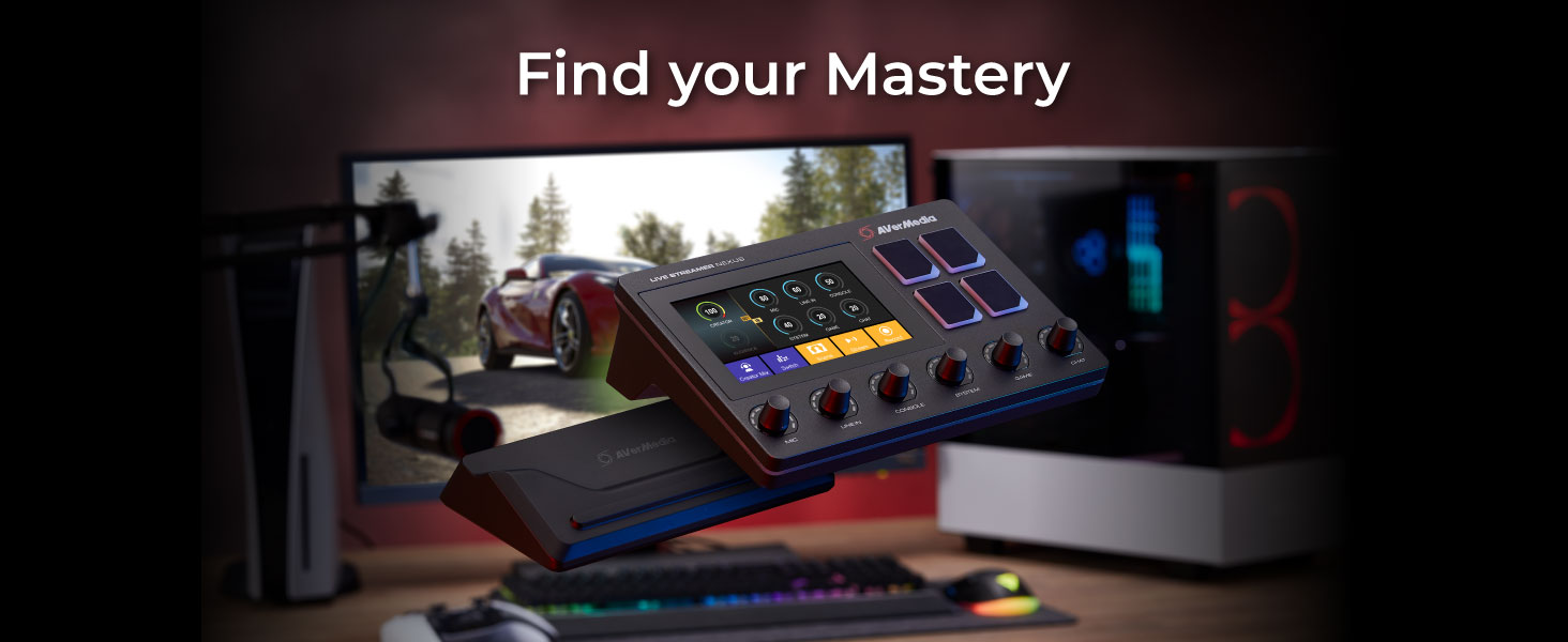 Amazon.com: AVerMedia Live Streamer AX310 - Creator Control Center
