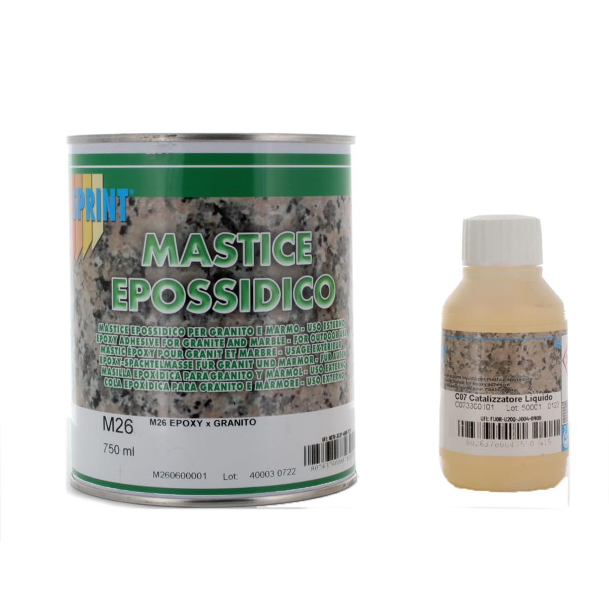 SPRINT MASTICE EPOXÍDICO M26 PARA GRANITO