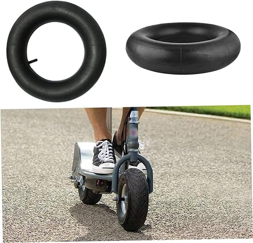 Miniatura 4 de Hajimia Tubo interior de carretilla Tubo interior 3.50-8 Tubo de válvula recto de repuesto de goma resistente Tubo interior inflable para carrito