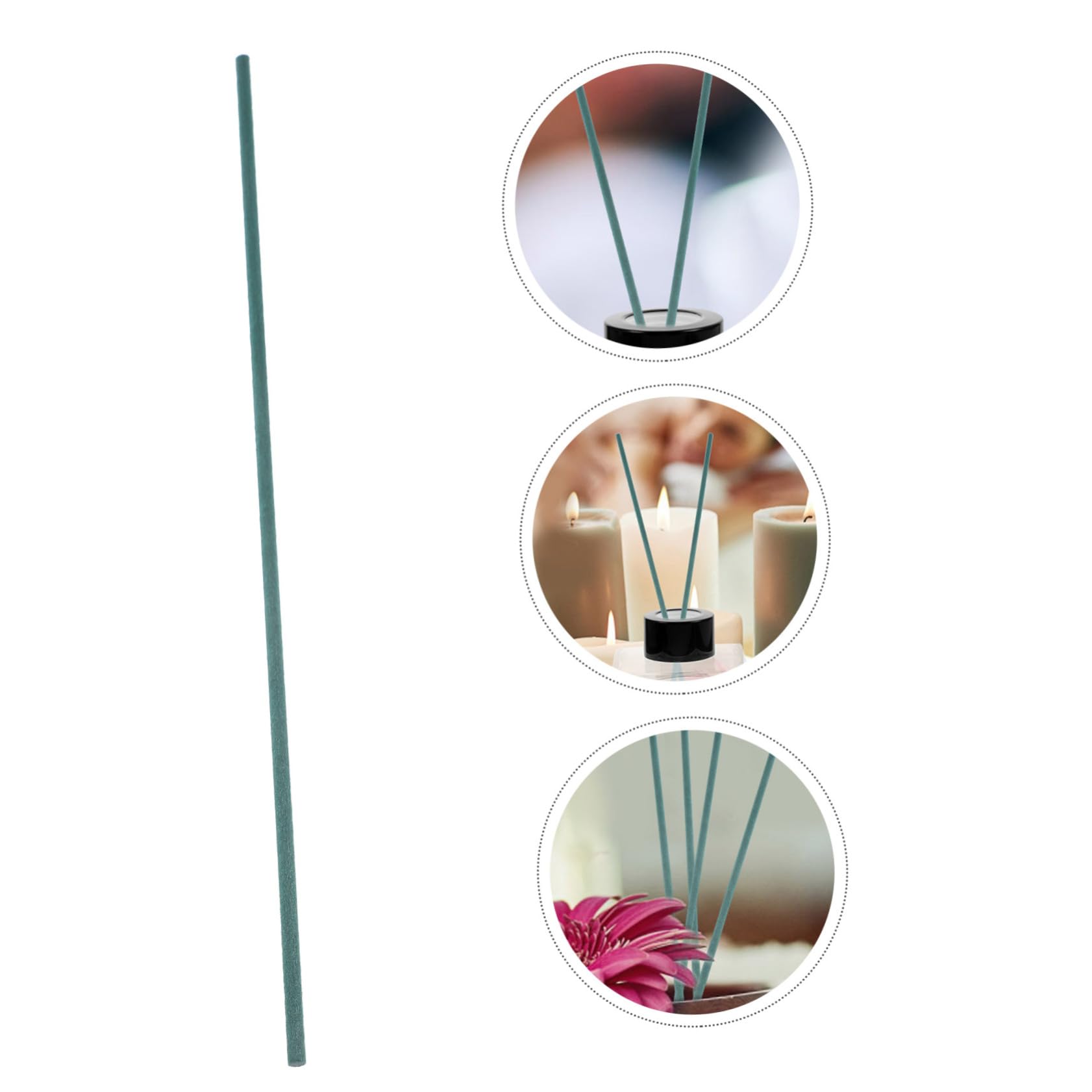 OSOLADY 100pcs Diffuser Sticks for Perfume Diffusing Sticks for Home Office and Spa Use for and Meditation