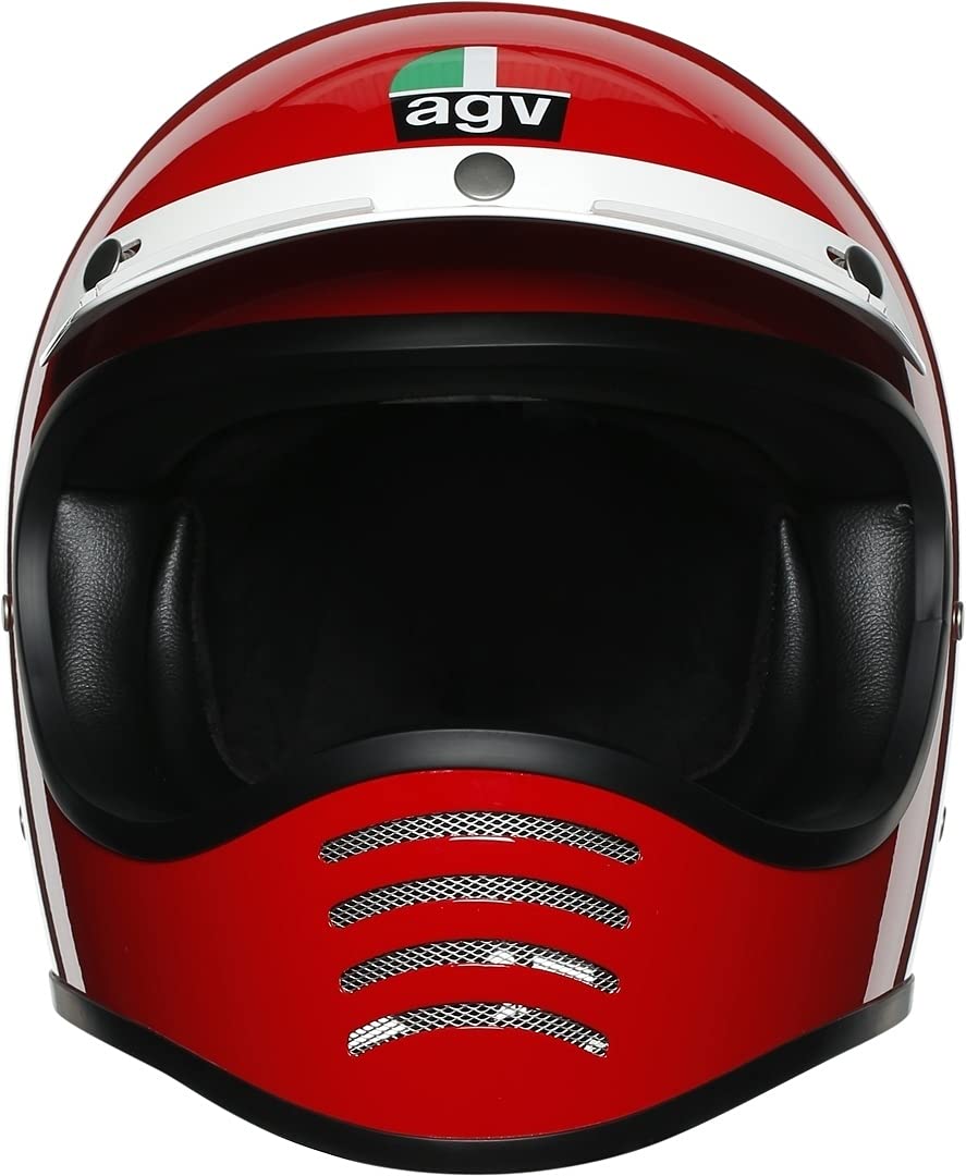AGV Legends X101 Red Helmet, red, XS (53/54) : Amazon.co.uk