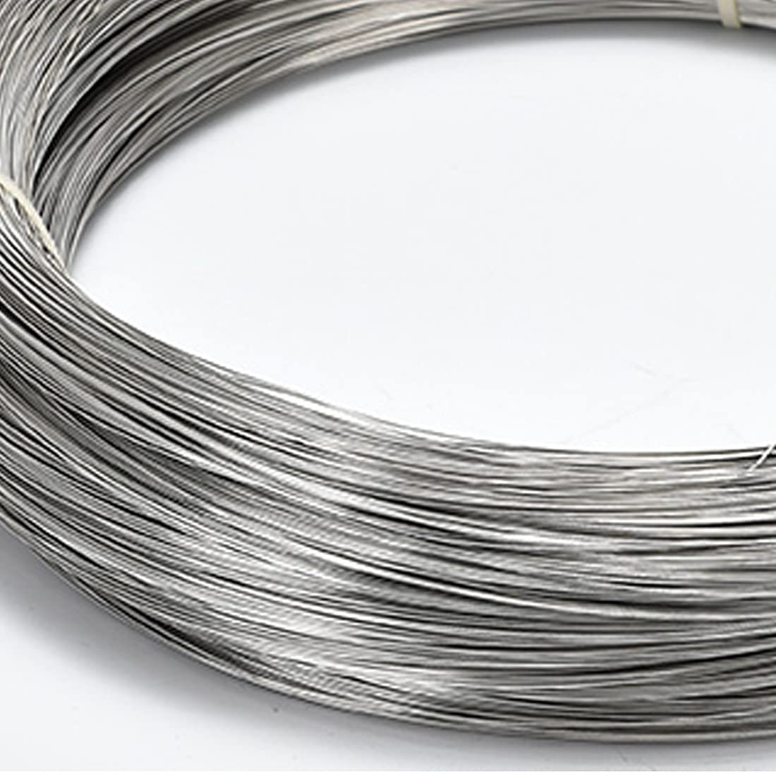 304 filo in acciaio inox filo sottile monofilamento duro, utilizzato per industriali e fai da te, (diametro 1,5 mm) (lunghezza 20 m)
