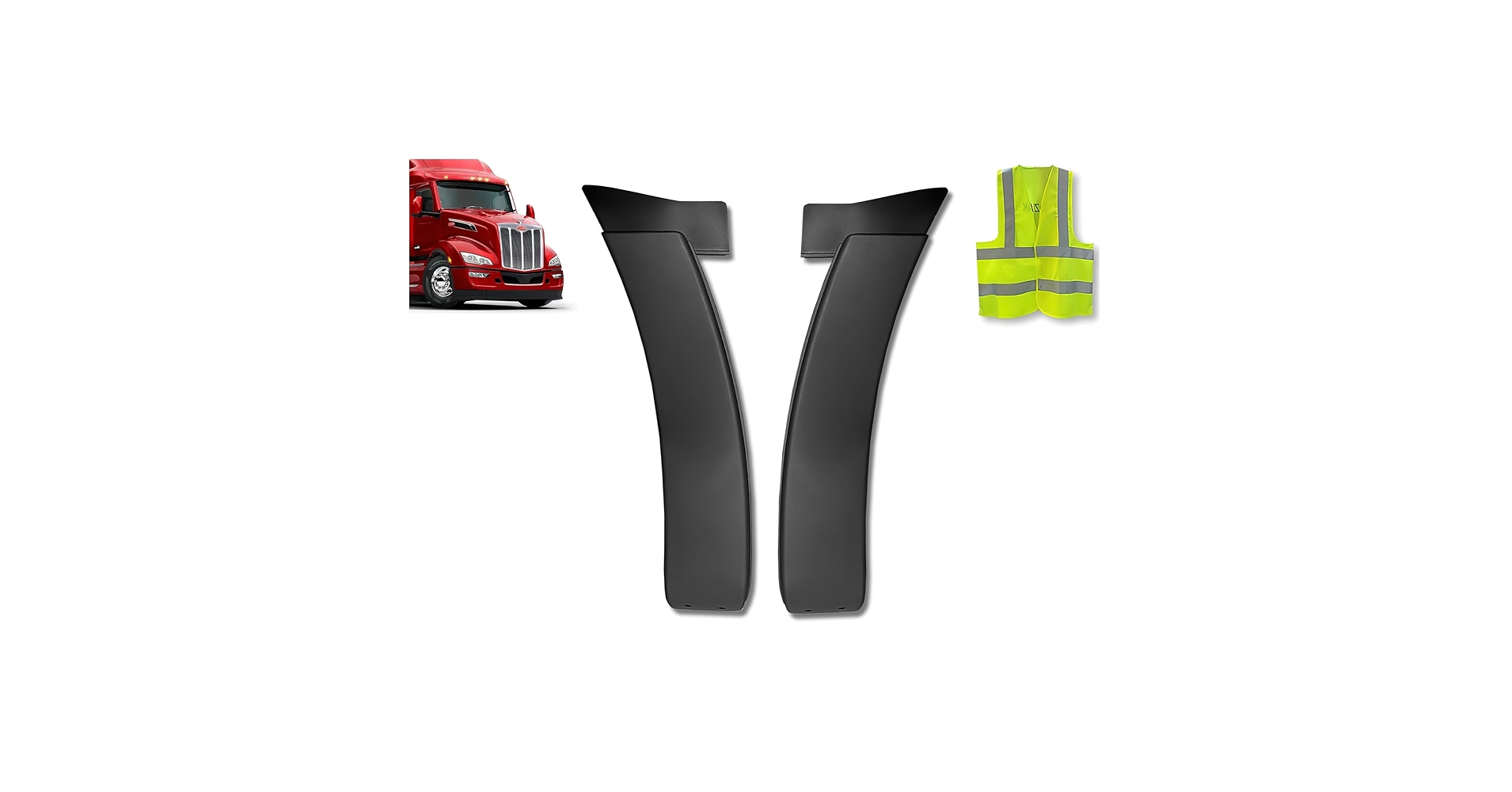 Amazon.com: KOZAK Bumper Extensions Set Right Passenger & Left