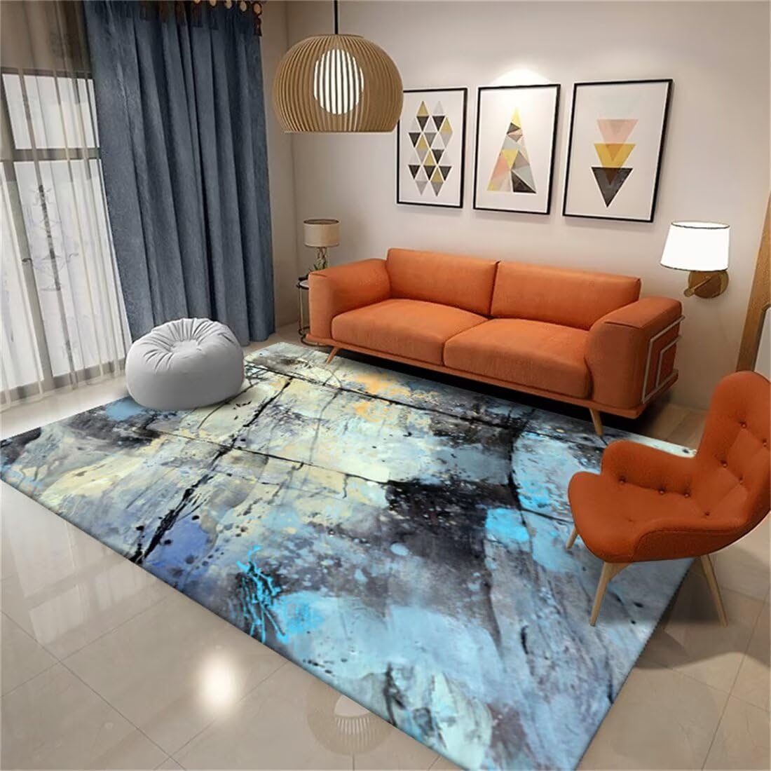Tapis enfant fille play mat idéal pour décorer un salon moderne