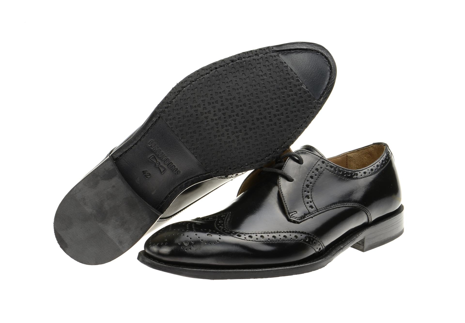 Gordon & Bros.Wingtip Brogues UK 8 Black