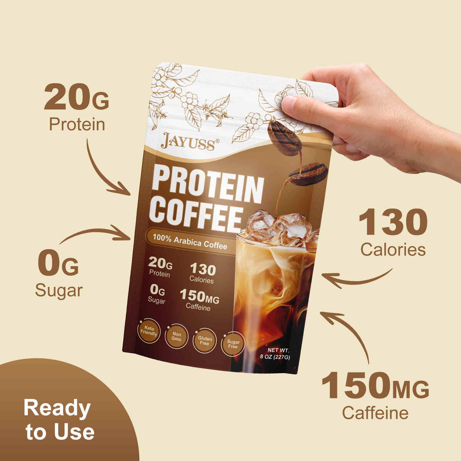 Amazon.com: JAYUSS Protein Coffee Powder Premium Whey Protein