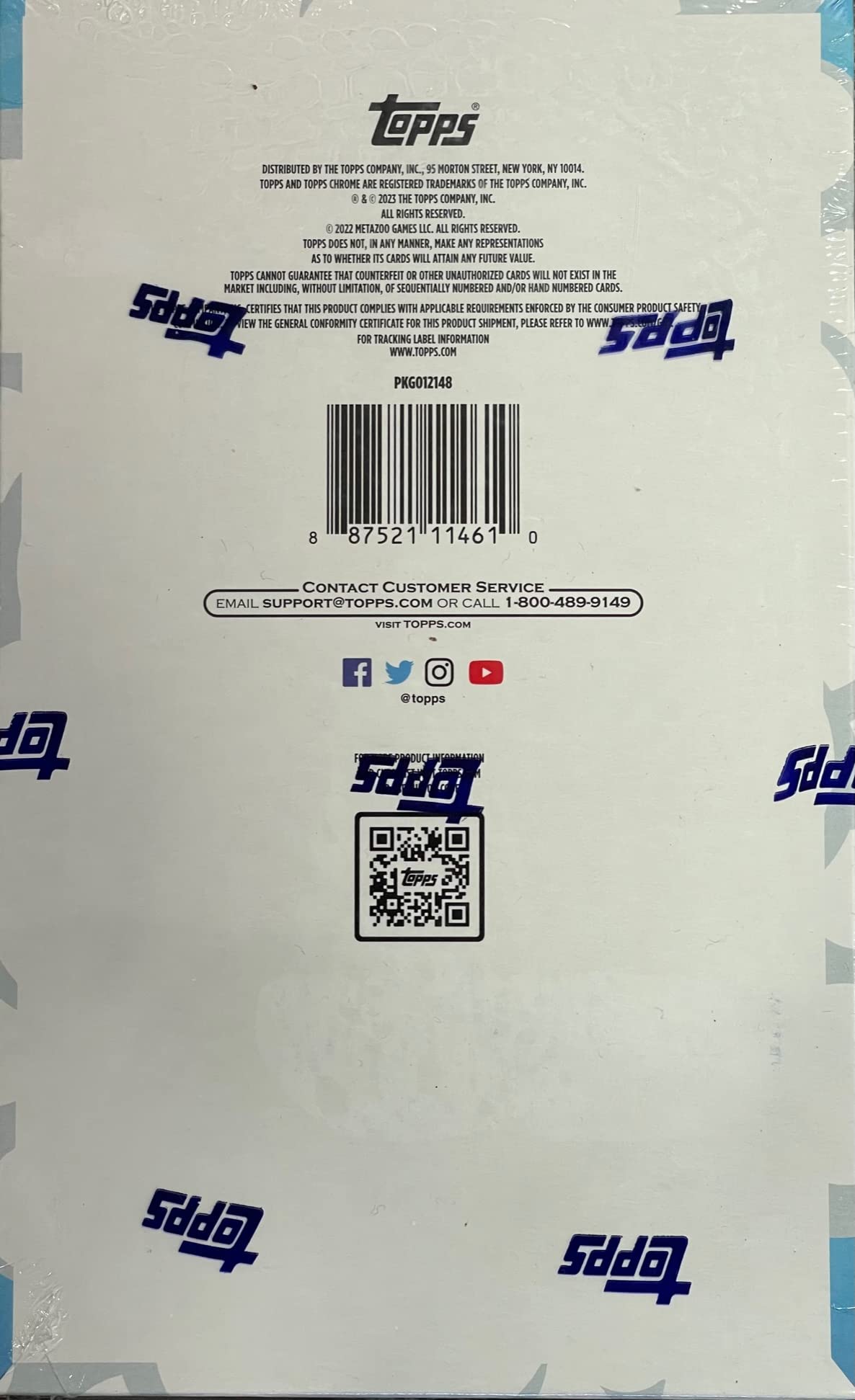 Amazon.com: 2023 Topps Metazoo Chrome Hobby Box : Everything