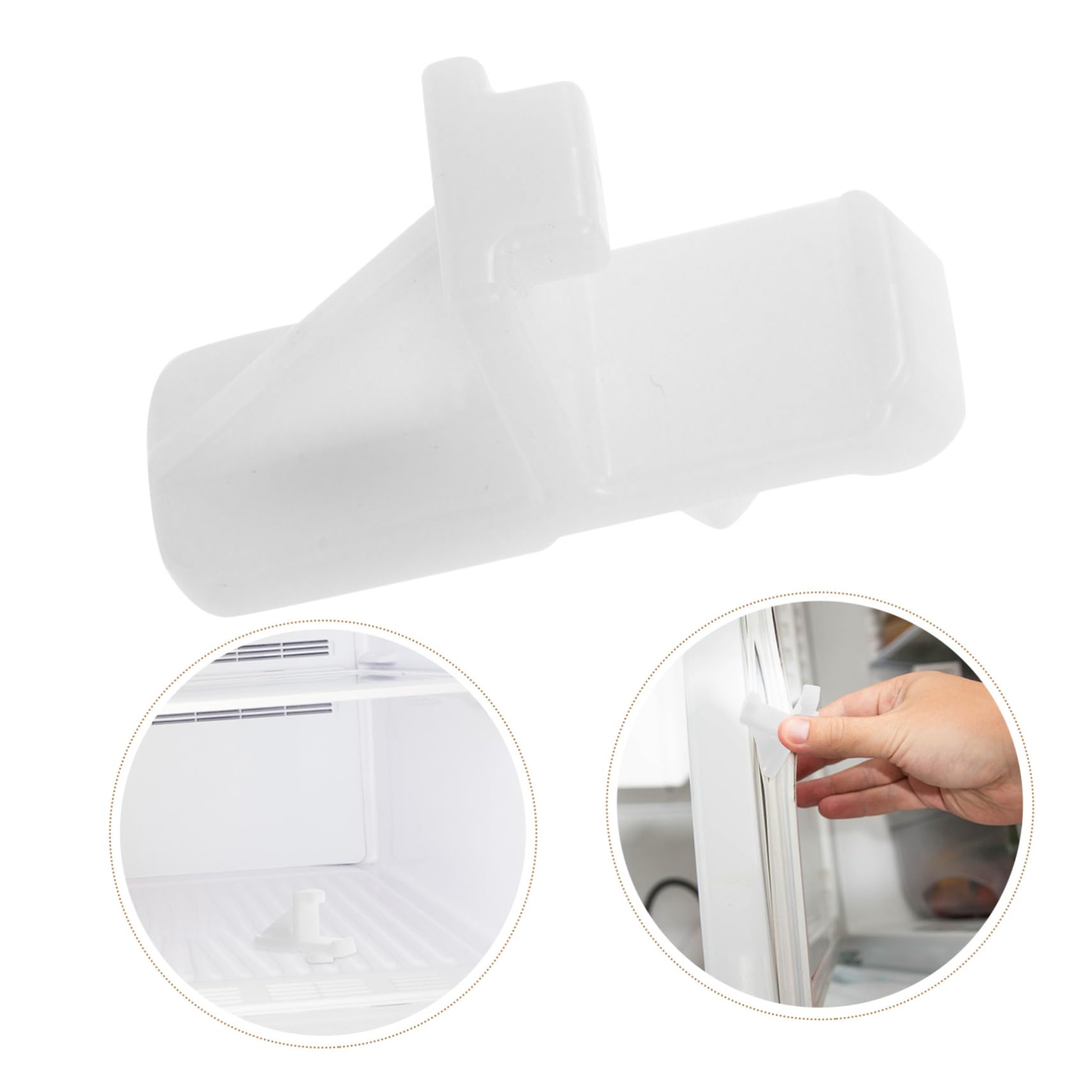 Operitacx Clip in Plastica Per Congelatore Staffe Per Ripiani Del Frigorifero Facile Installazione Supporti Per Ripiani Del Congelatore Per e Commerciale