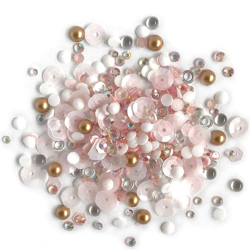 Buttons Galore Coral Coast 569840 Sparkletz Embellishment - 10G Pack