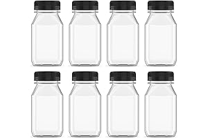 Good 2 Grow Reusable Bottles, 8 Ounce, 8 Pack