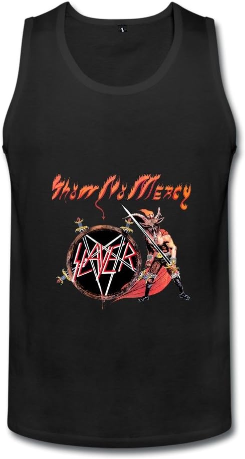 Slayer Show No Mercy 30 Years Mens Tank Top Vest Black