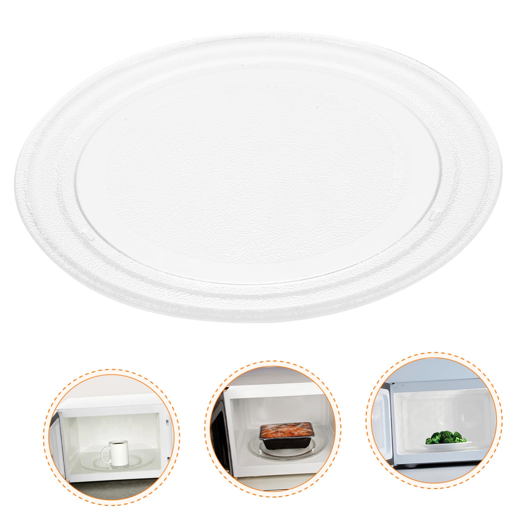 10 Pulgadas Plato Giratorio de Vidrio para Microondas