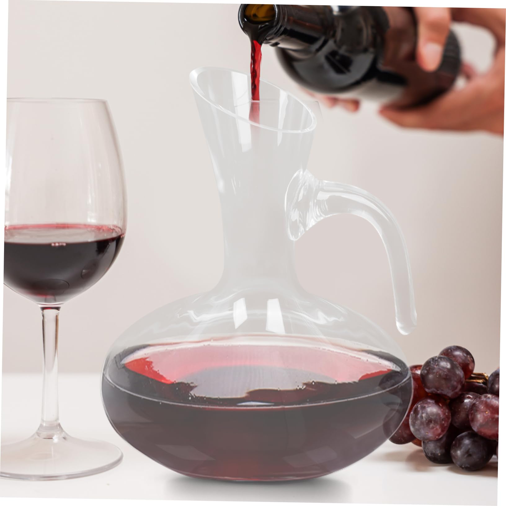 Garneck Caraffa Per Vino Rosso Per Uso Domestico Decanter Per Vino in Per Aerazione Intenditore Di Vino