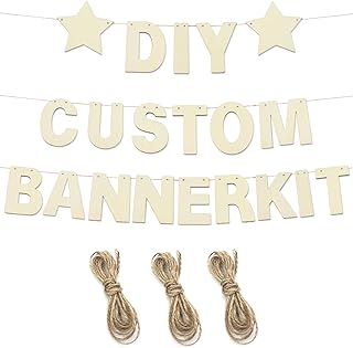 80 Pcs 4Inch Unfinished Wooden Alphabet Letters DIY Custome Wooden Lette...