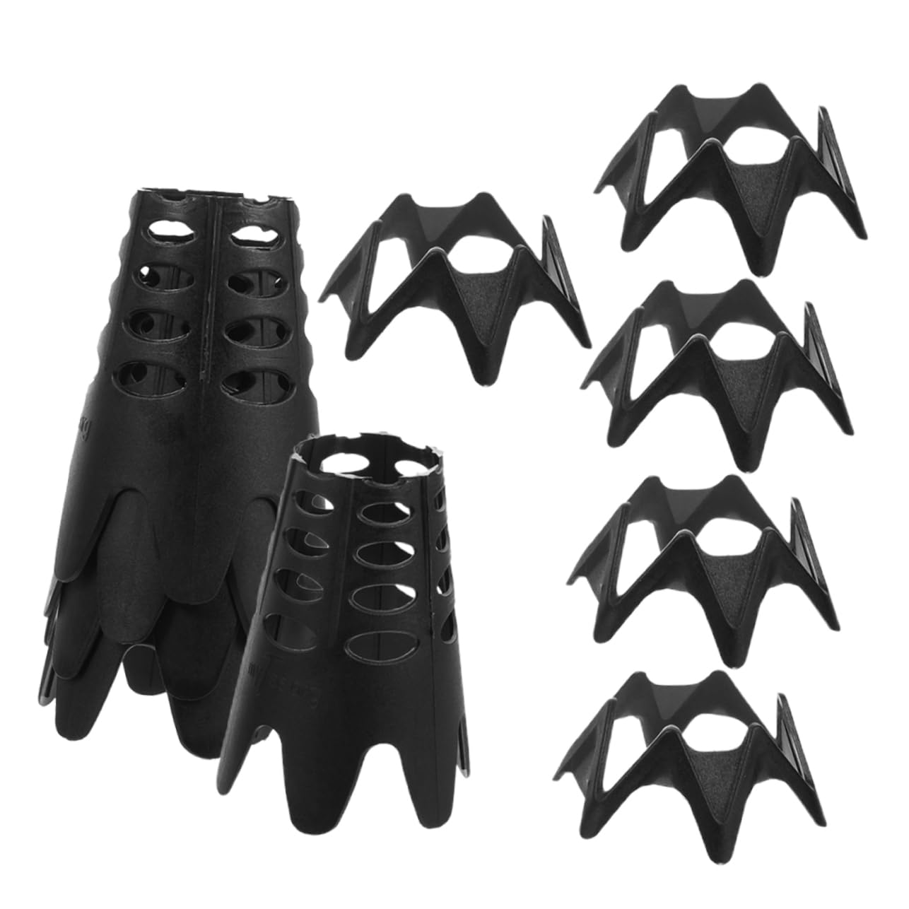 GALPADA Soporte De Golf Tees De Golf Novedad Tees De Golf De Abedul Juego Golf Profesional Golf Práctico Tees De Golf Altos Tees para De Golf Polipropileno Black