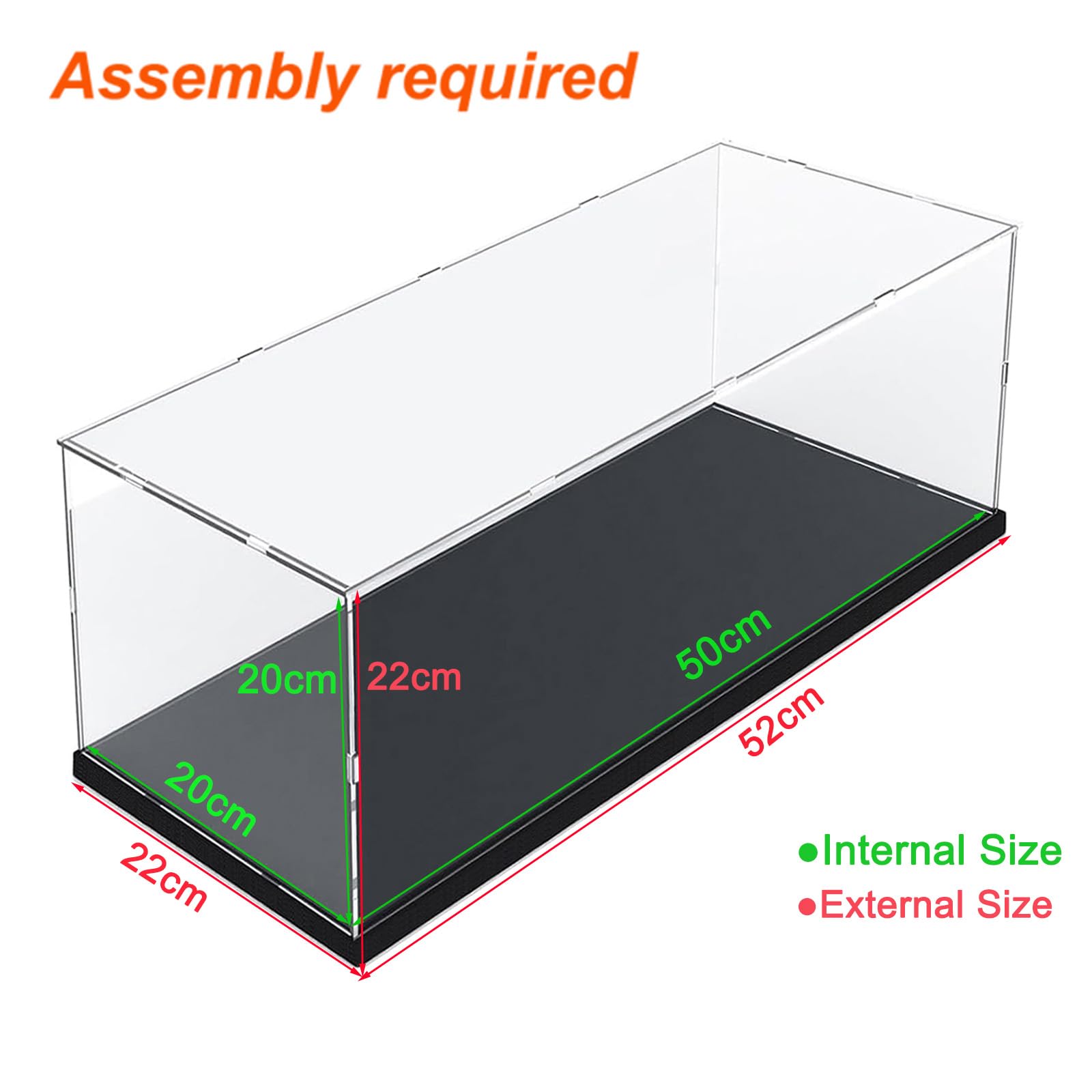 Vitrina Expositora para Colecciones Lego 43019 Balón Fútbol 10375 Desdentao 10281 Bonsái 75433 21590 75403 Caja Expositora Metacrilato Transparente 3mm Vitrina Acrílica, Interior Blanco 25x25x25cm — view 71
