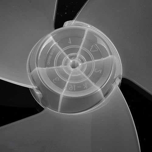 Miniatura 6 de IEFIEL Hoja de ventilador de plástico 3 hojas para ventilador de pie ventilador mesa Fanner General Accesorios 16 pulgadas con tuerca