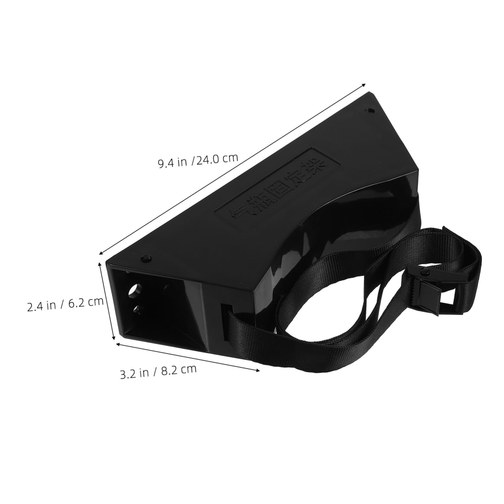 NAMOARLY Gas Bottle Holder Propane Tank Holder Bracket Chains for Gas Cylinder Expansion Tank Bracket Expansion Tank Mounting Bracket Gas Tank Holder Gas Tank Mount Gas Bracket Black Iron