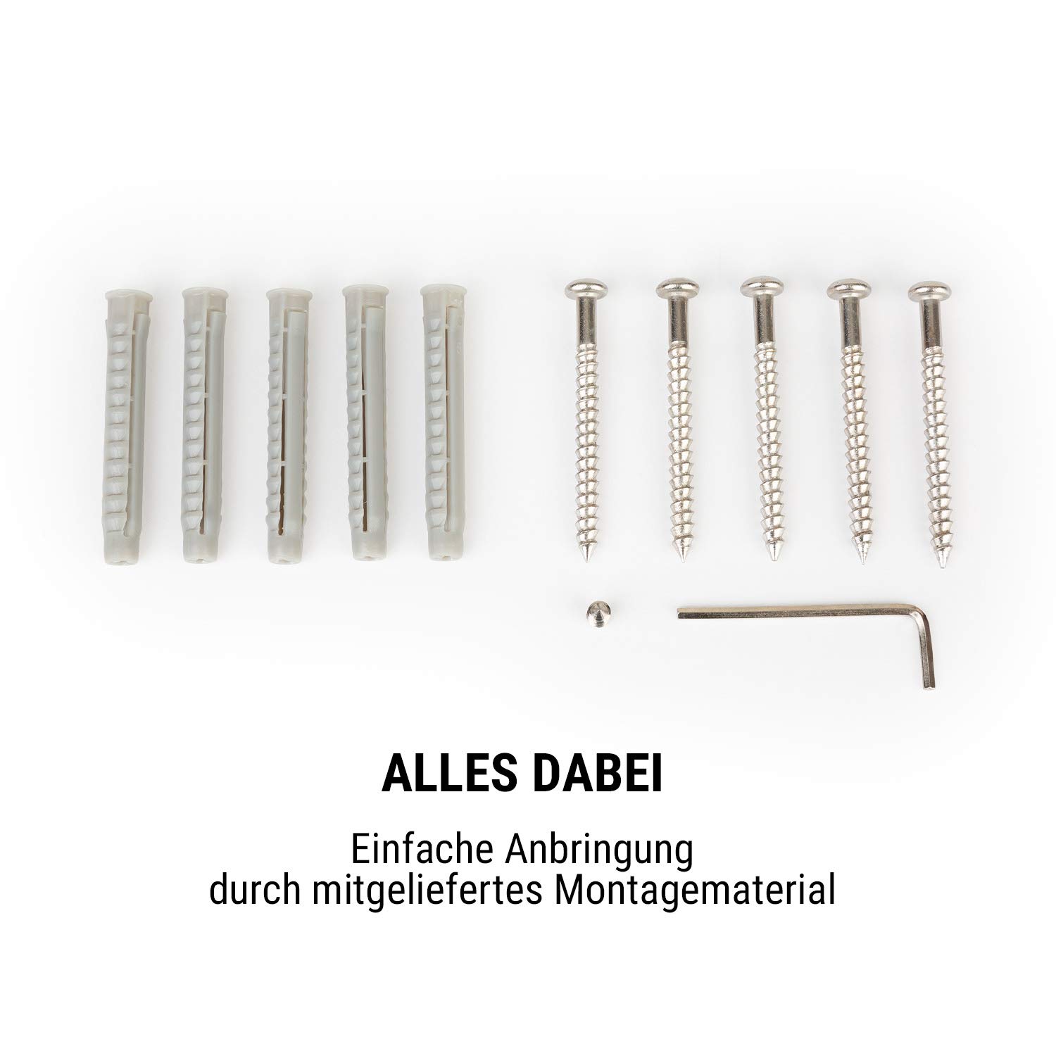 Oneconcept Arielle siedzisko prysznicowe – składane siedzisko z bambusową powierzchnią do siedzenia, zawieszenie ze stopu aluminium, maks. waga: 160 kg, w zestawie materiał montażowy, typ: Arielle,