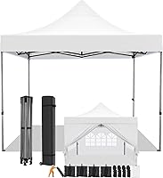 Vista 13 de COBIZI - Carpa emergente plegable de 10x20 pies con 6 paredes laterales, carpa resistente UPF 50+ para todas las estaciones, resistente al viento