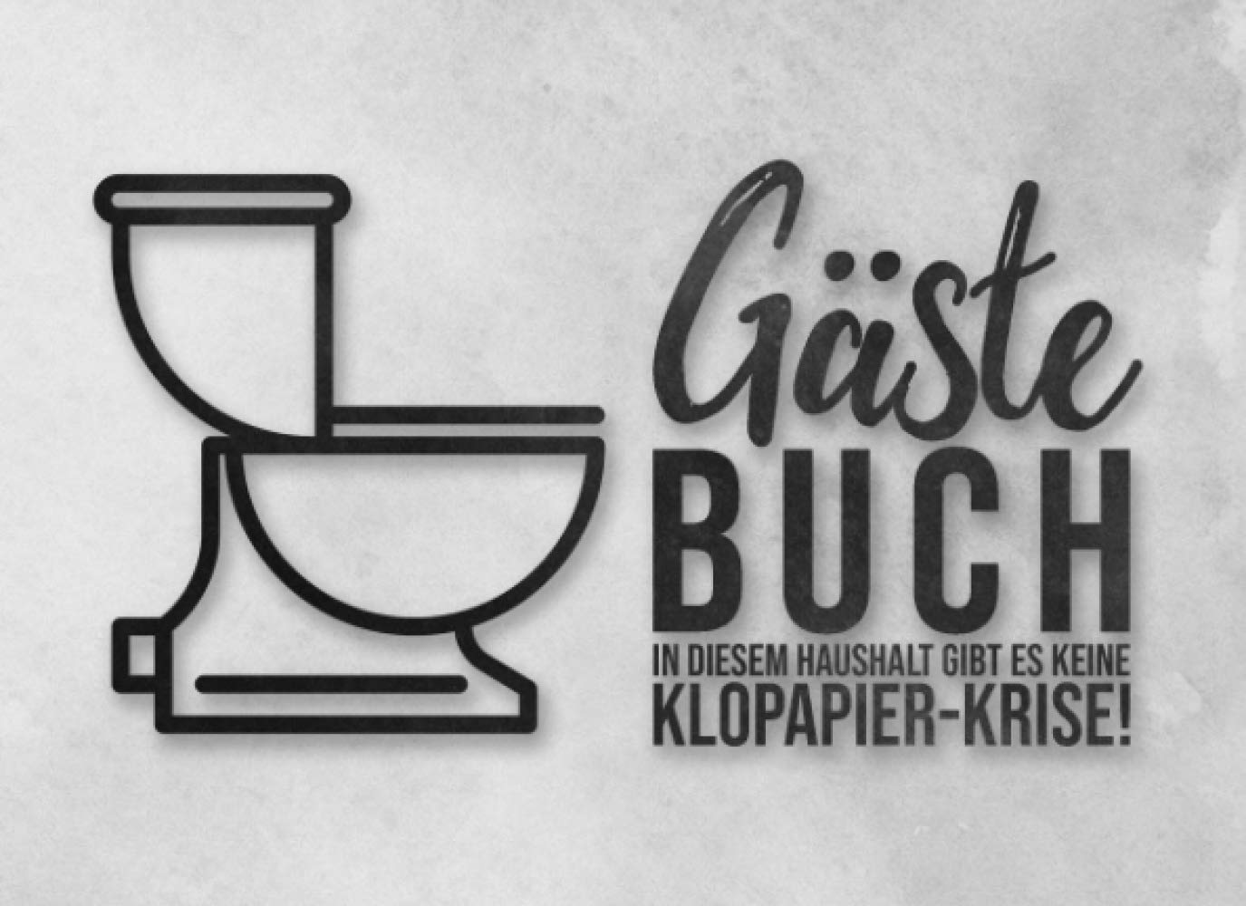 Klo Gästebuch In Diesem Haushalt Gibt es keine Klopapier-Krise!: WC Klobuch für Gäste zum Eintragen I Eintragbuch Lustiges Partygeschenk zur Einweihung I Kloordnung I