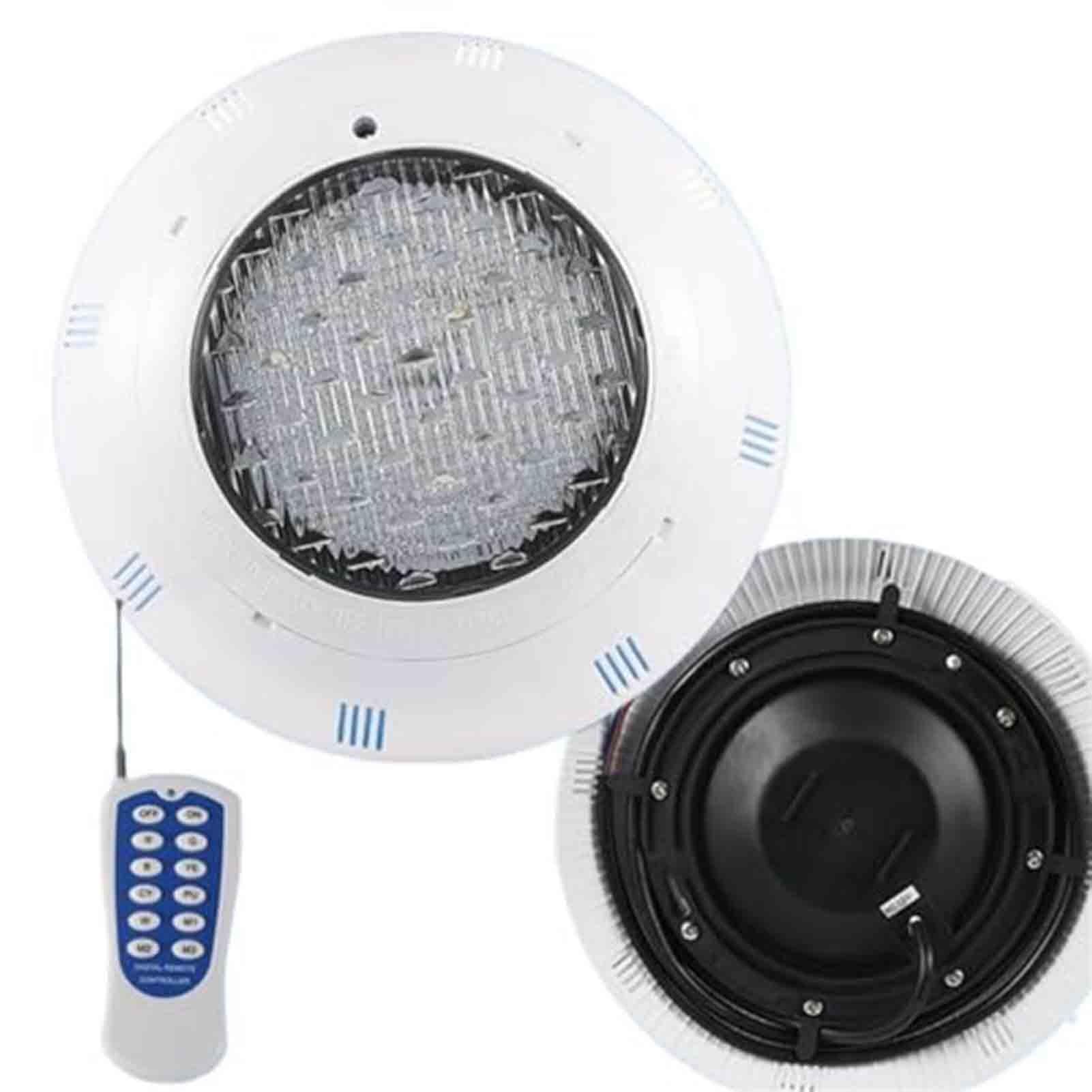 THEGA Underwater Pond Spotlight - Outdoor Garden Led Lamp, Pool Ip68 Submersible Led Lights, RGB Fountain Lighting, 12V Waterproof Underwater Light, Waterproof Landscape Light(Purple,35W)