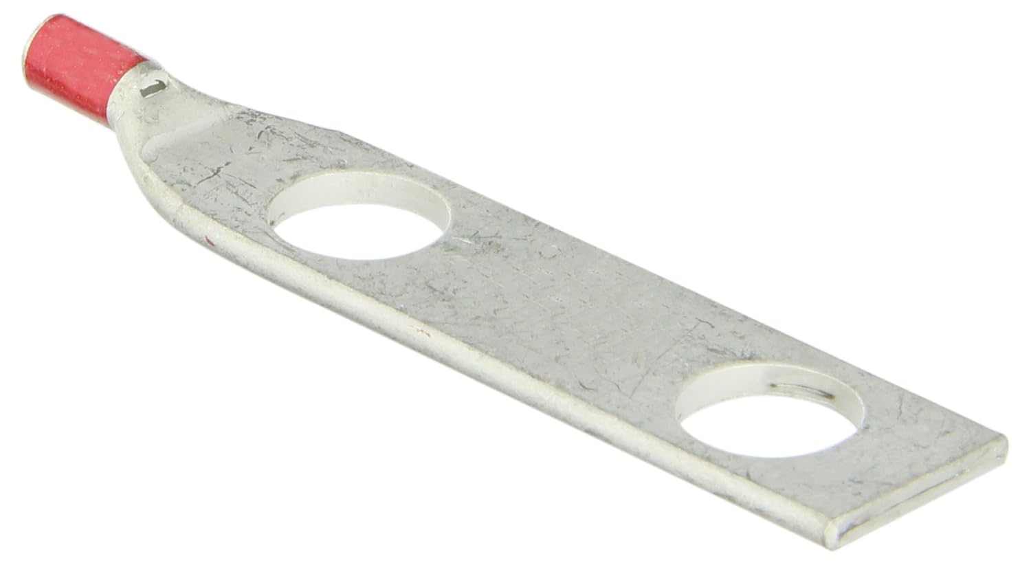 Burndy YA8C-2LN Two Hole Hylug Code Conductor Standard Barrel Copper Compression Terminal, #8 AWG, #8 Weld, 37/24, #6 Sol. Conductor, 1/2 Stud Hole Size, 1-3/4 Stud Hole Spacing, 0.83 Tongue Width,