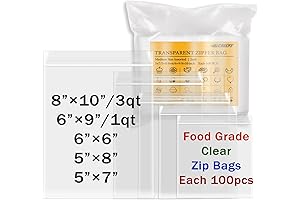 Bulk Medium Size Ziplock Bags for Food Grade Storage