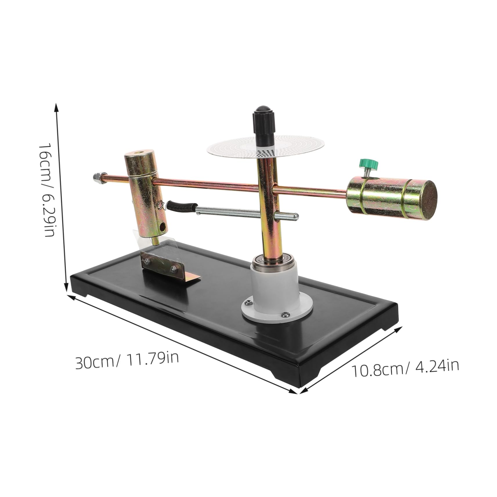 Zentripetalkraft Demonstrator aus Metall für Physik Experimente | Lernset für Unterricht, Schwarz, Vielseitig Einsetzbar und Benutzerfreundlich, für Mittel und Oberstufe