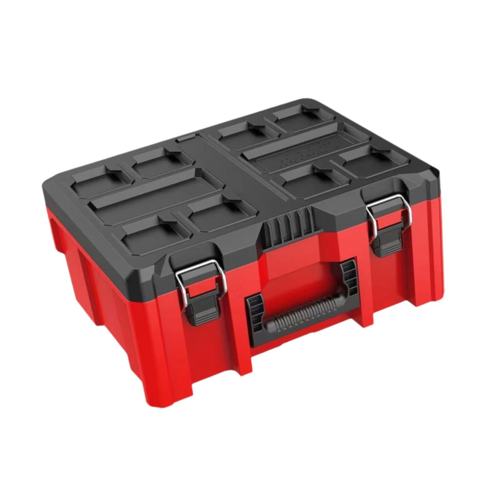 Stackable Tool Case with Handle Tool Case for Sewing Kit Nuts Stationery Toy 18.8cm-image-24